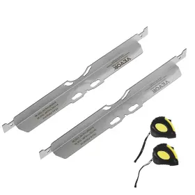 Cldwjjbxg0wzj67cwv0 Vevor Wheel Alignment Tool 2-pack Toe Plates Stainless Steel Whe