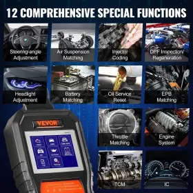 D0100ha5ruu Vevor Bmw Obd2 Scanner Diagnostic Tool For Bmw/mini/rolls-royce Full System Di #3