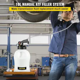 D0100hacely Vevor Transmission Fluid Pump 2 Way Manual Atf Refill System Dispenser Oil And #2