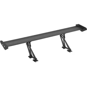 E010319-012 Vevor 43.3 Inch Rear Gt Wing Car Spoiler Racing Single Deck Bgw/jdm Adjustable Drift Blk