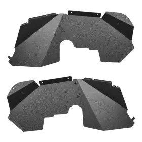 F0600-014 Vevor Inner Fender Liner Front For 07-18 Jeeps Jk/jku 2/4 Doors Steel Mud Guards