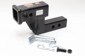 Lfyc06 Vevor Trailer Hitch Riser 2 Inch - Receiver 4 Rise/drop 5-1/4 6-3/4 Extension Adapt