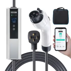 Mgbxcdqjp240aui7gv4 Vevor Level 2 Ev Charger 40a/32a/24a/16a 240v Electric Home Charging Station With