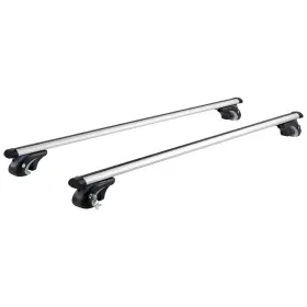 R1802-022 Vevor Universal Roof Rack Cross Bar With Lock 54 Inch Raisedside Rail Gap For Suv Sedan Van