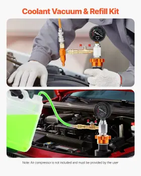 Srqlqytctjftcvluf002v0 Vevor Radiator Vacuum Refill Kit Automotives Cooling System And Purge Fill Tool
