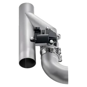 T1608-006 Vevor 2.5 Inch Universal Steel Exhaust Valve Kit With Controller Remote Y Pipe For Truck Suv
