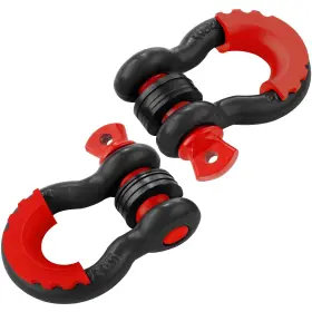 T1918-021 Vevor 3/4 Inch D-ring Shackle 2 Pack Alloy Steel Shackles 62832 Lbs 28.5 Ton Brea