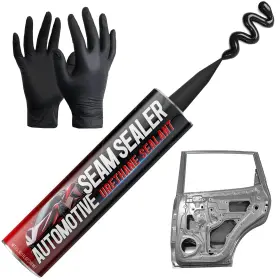 Qc02 Vicbtzt Professional Seam Sealer Automotive Black Paintable Quick-cure Waterproof Po