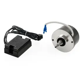 Wh012amzus Vipih M550-a808 Black 12 Volt 17 Amp Alternator Generator Conversion Kit Fit For Sportster Xl Mo