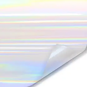 Vvivid 628856044032 Holographic Headlight Air Tint 12 Inch X 60 Clear
