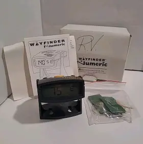 0123-5470 Wayfinder Electronic Automotive Rv And/or Hiking Compass New In Box Tested Q