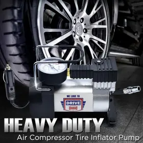 4350287745  We Love To Drive 12v Dc Best Air Compressor Tire Inflator With Gauge 150 Psi Portable Pump #3