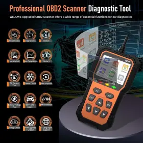Qpgwg-10003  Wejowe Professional Obd2 Scanner Code Reader Check Engine Light Reset Obdii/eobd #2
