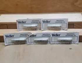 Tcp-24 Weller Ptl7 Soldering Iron Tip Tcp-1 Tcp-12 700 Lot Of 5 New Old Stock