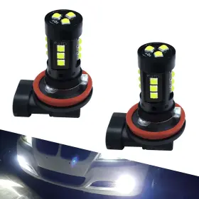 Wenshare-08 Wenshare 783746894156 H11 H8 Led Fog Lights Bulbs 3030smd 80w High Power Super Bright White 6000k D