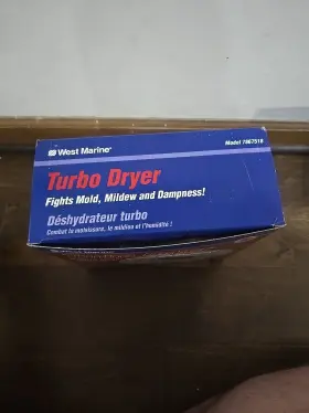 7867518 West Marine Turbo Dryer New In Original Packaging Model #7867518 #2