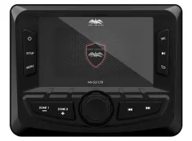 Wsg2ctr Wet Sounds Wired Transom Remote With 3 Inch Color Display For The Mc-20