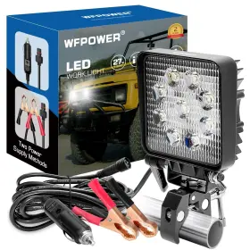 Kf-1004580 Wfpower Spotlight For Boat Portable Clamp On Docking White Light