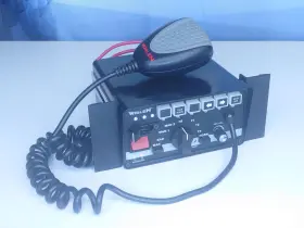 295slsa6 Whelen 295s Paging Amplifier Public Address Speaker Driver With Microphone