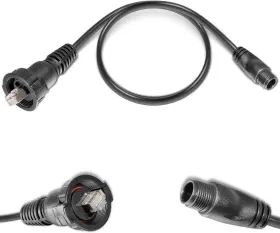 010-12531-01 Wi-auto Wiqp-2369 Marine Network Adapter Cable Small Male To Large Rj-45 For Garmin