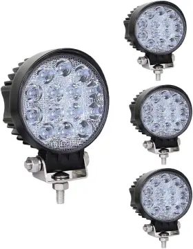 Pcs-42w Winbang A-128w 42w Led Round Light 4.5inch Pods 12v 24v Spot Flood 4