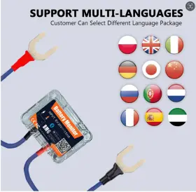 D0100ha58tw Wireless Bluetooth 4.0 Car Battery Tester Ios And Android Mobile Phone App Test #2