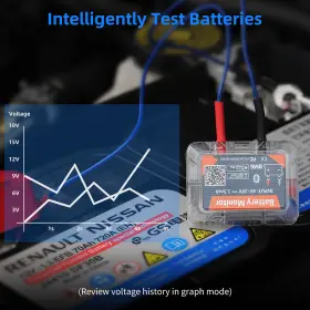 D0100ha58tw Wireless Bluetooth 4.0 Car Battery Tester Ios And Android Mobile Phone App Test #3
