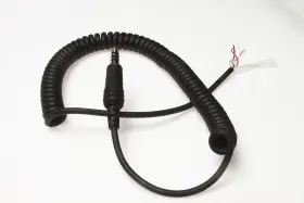 Wn-ac-cb-15 Wirenest Nexus U174 Helicopter Headset Coiled Cord Replacement