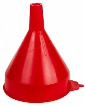32006-7 Wirth Co. - 6-quart Red Polyethylene Funnel With Screen Pack Of 1
