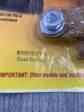 W48-20218 Wirthco 20218 Ds -1 Battery Disconnect Switch Heavy Duty Rv Camper Usa #3