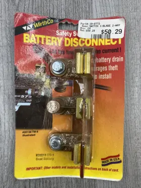 W48-20218 Wirthco 20218 Ds -1 Battery Disconnect Switch Heavy Duty Rv Camper Usa