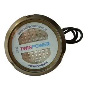 Wm-tw-40-b Wolfmar Underwater Boat Led Light Ip68 42led Blue 3030led. 9-30v Dc Voltage