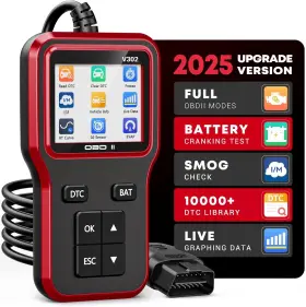Obd2 Wolios 059648399156 Scanner With Battery Tester Enhanced Fixd Car Diagnostic Tool Code Reade