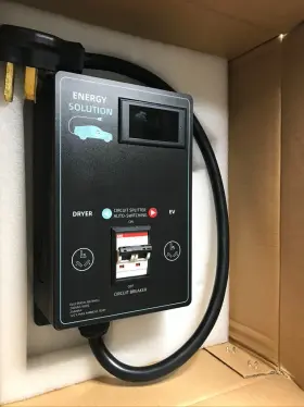 Wdy-001 Woudy Automatic Power Switch For Dryer And Ev Nema 10-30 Splitter With Breaker