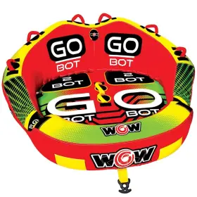 18-1040 Wow Sports Go Bot Towable Tube - 1-2 Riders 340 Lb Person Multicolor