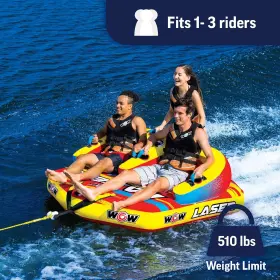 23-wto-4644 Wow Sports Watersports Laser 3p Towable #2