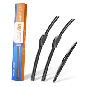 Wow-0011-1616 Wowiper 12b 16 Inch Windshield Wiper Blades With 12 Rear Replacement For Jeep