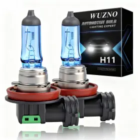 Wz-5k2h11 Wuzno H11 Halogen Headlight Bulb/fog Light 12v 55w White 5000k 2pack