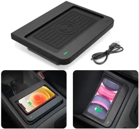 Mln-15418959 Xlarsh Car Wireless Charger For A-u Di Q5 Sq5 2018 2019 2020 Center Console Accessor