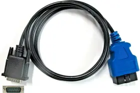 Nexiq1 Xpertx Solutions 445013692669 Obd-ii Obd2 Cable For Older With 15-pin Male Adapter Fits Nexiq Usb