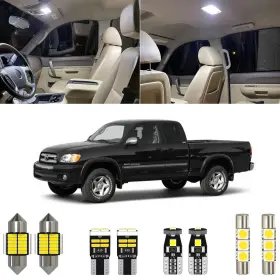 Mii00-06tudraec-11w Xpismii 11 Piece 6000k White Tundra Led Interior Light Kit Package Replacement For To