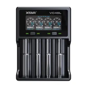 Xtar-vc4sl Xtar Vc4sl Upgrade Version Vc4s Smart Rechargeable Battery Charger Type C 4 B
