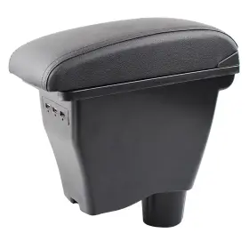 1i205057-bk Xukey Center Arm Rest Console For Smart Fortwo 453 2014-2019 New Storage Box Usb Inch