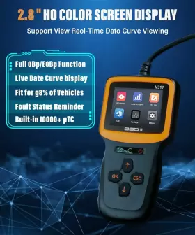 431obd2-smy001 Yakefly Obd2 Scanner Diagnostic Tool Car Code Reader Engine Fault Read #3