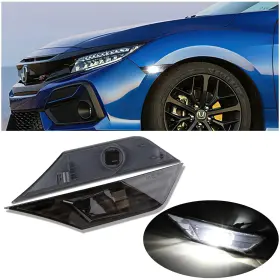 Yereash 761062063586 Rui Xin 213 Turn Signal Led Bulb Front Side Marker Light Kit Compatible With