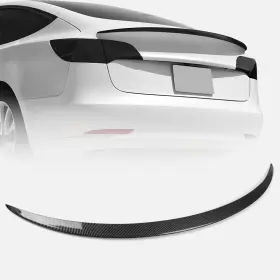 Ys-rs-model3t-l Yesentech Rear Spoiler Fit For 2017-2023 Tesla Model 3 Abs Oem Style Performance Tail
