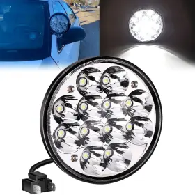 H5001 Ygmylandbb 36w 5.75 Inch Led Light Round White Bulb Driving Fog