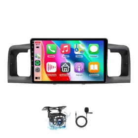 Yibolins 716597426108 4 64g For Toyota Corolla 2003-2008 Android 13 Car Stereo 9 Inch Touchscreen Wirel