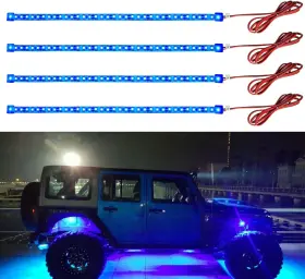 Ym E-bright 701142268692 Blue Led Strip Lights For Cars 30cm Waterproof Car Underglow