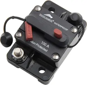 Mount-100a Young Marine 90002-1 Circuit Breaker For Boat Trolling With 100a Surface